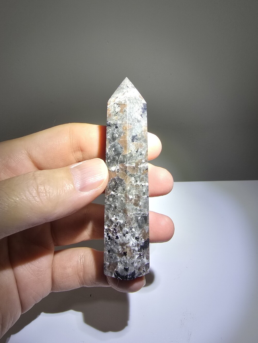 Yooperlite Crystal Tower #B